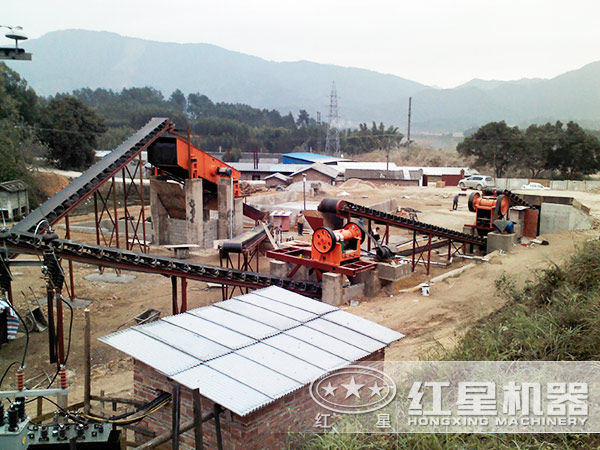 干法制砂生產線客戶現場 干法制砂生產線客戶現場