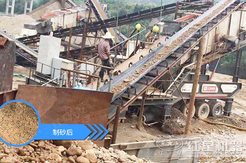 石頭制砂機(jī)制出的沙能用嗎？一臺(tái)設(shè)備多少錢(qián)（內(nèi)附生產(chǎn)現(xiàn)場(chǎng)視頻）