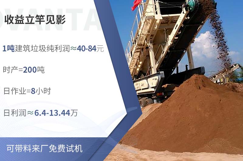 建筑垃圾粉碎行業利潤驚人 建筑垃圾粉碎行業利潤驚人