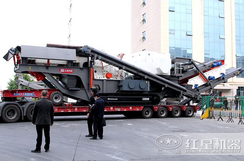 履帶式砂石粉碎機全力出擊，碎石效果驚人，報價是多少？