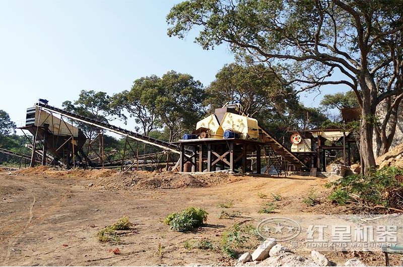 大型砂石骨料生產線需要哪些設備？有沒有設計圖