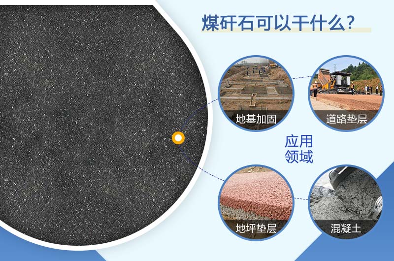 煤矸石加工后可應用范圍 煤矸石加工后可應用范圍