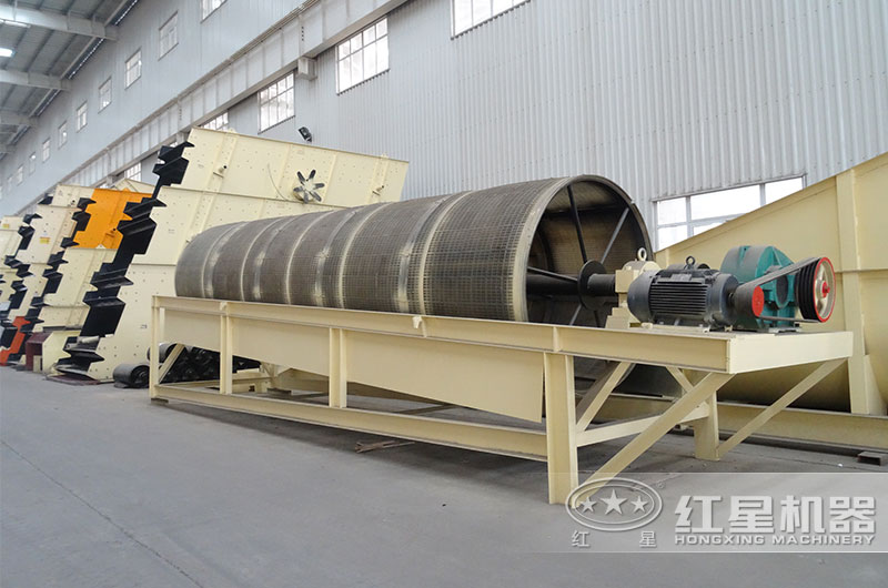 河南紅星生產的滾筒篩實物圖 河南紅星生產的滾筒篩實物圖