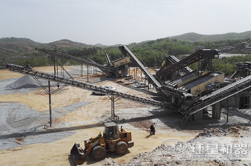 南陽碎石加工現場 南陽碎石加工現場