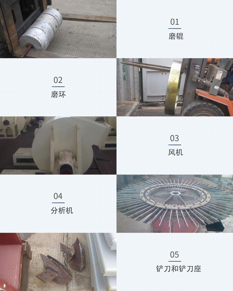 石頭雷蒙磨粉機主要配件 石頭雷蒙磨粉機主要配件