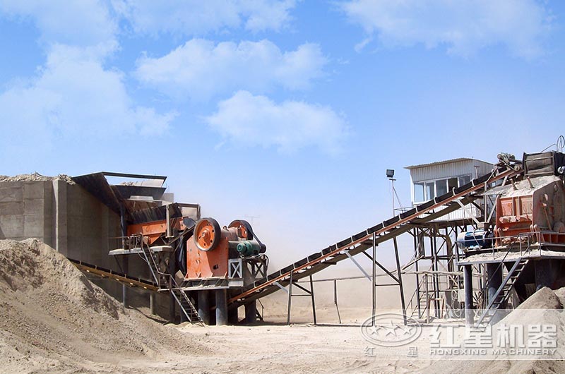 只需一臺顎破的固定式破碎生產線 只需一臺顎破的固定式破碎生產線