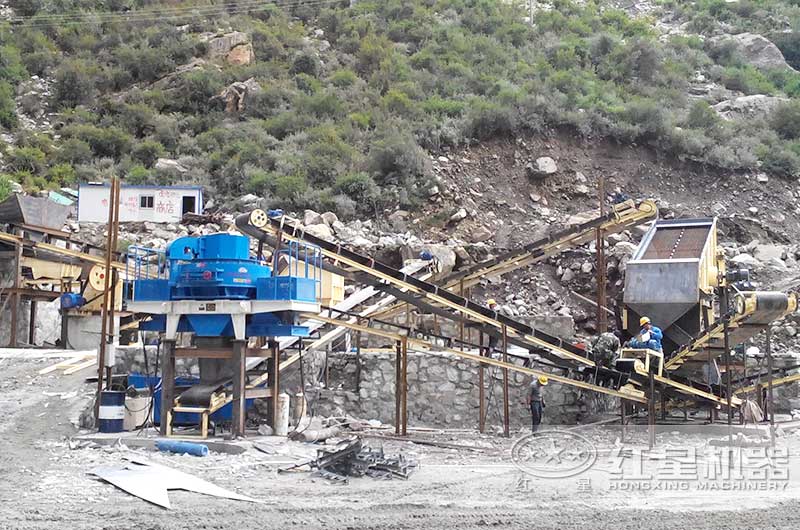 時產200噸機制砂生產線 時產200噸機制砂生產線